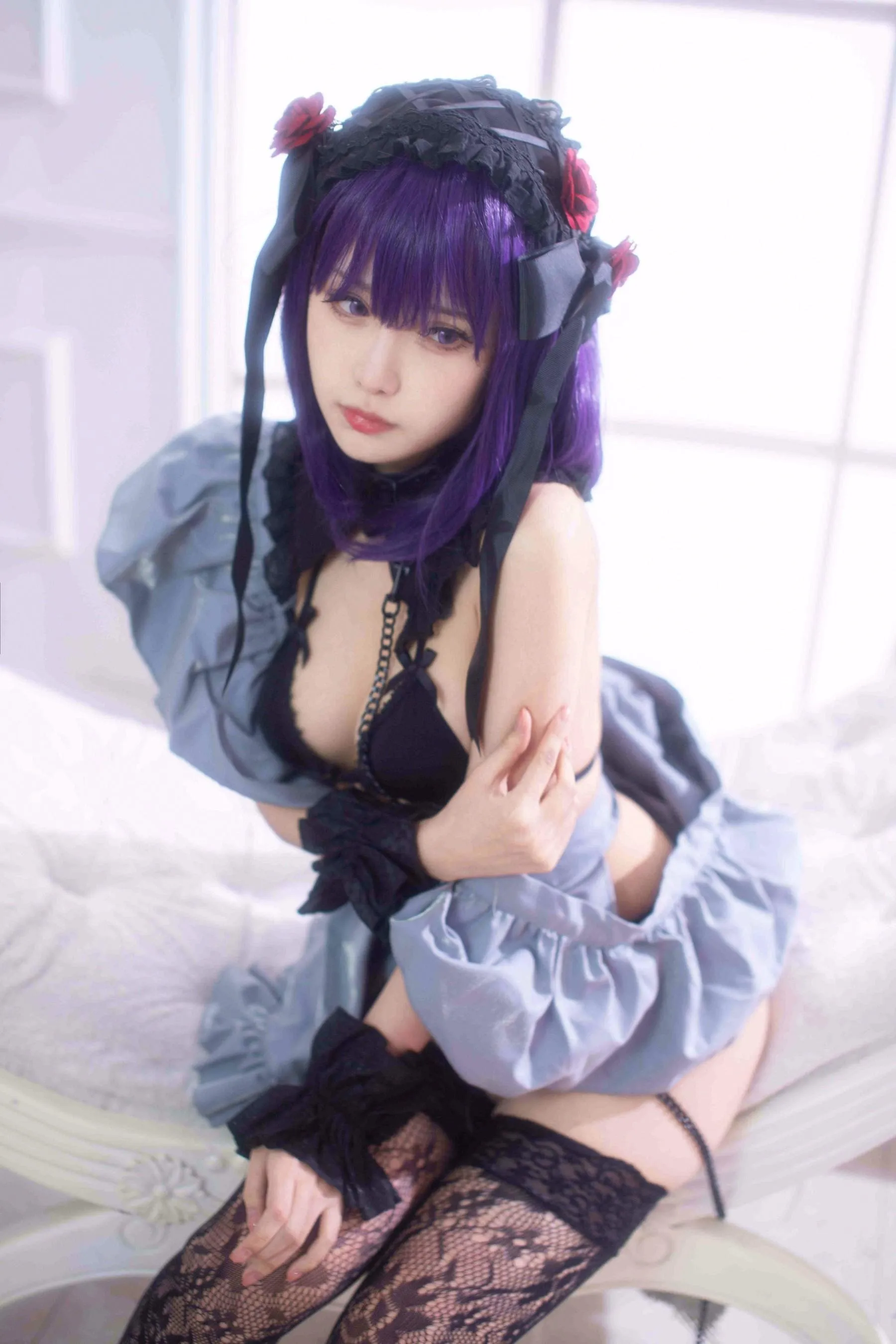 Shika小鹿鹿 – NO.85 喜多川海梦 小雫内衣 [18P]插图